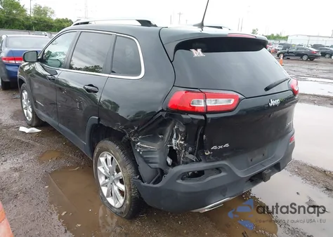 2016 Jeep Cherokee Limited z USA, uszkodzony, nr VIN 1C4PJMDS0GW240784